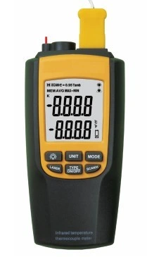 Digital Infrared Temperature and Thermocouple Meter (V8090)