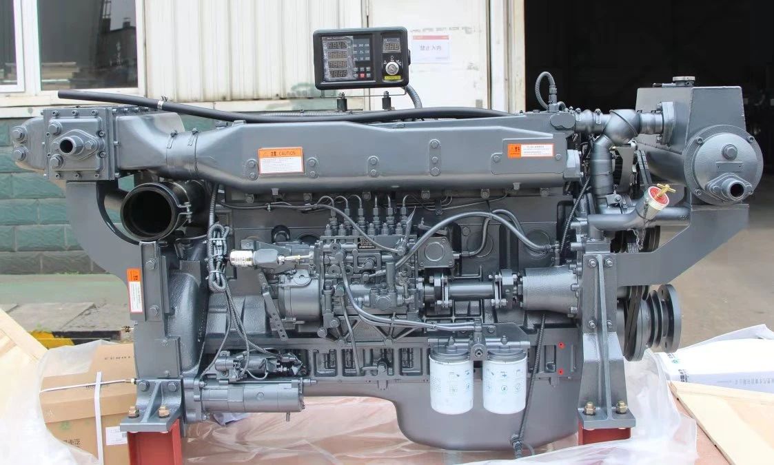 علامة تجارية جديدة 6 أسطوانات فايكتشاى Wp12 258-405kW Marine محرك الديزل