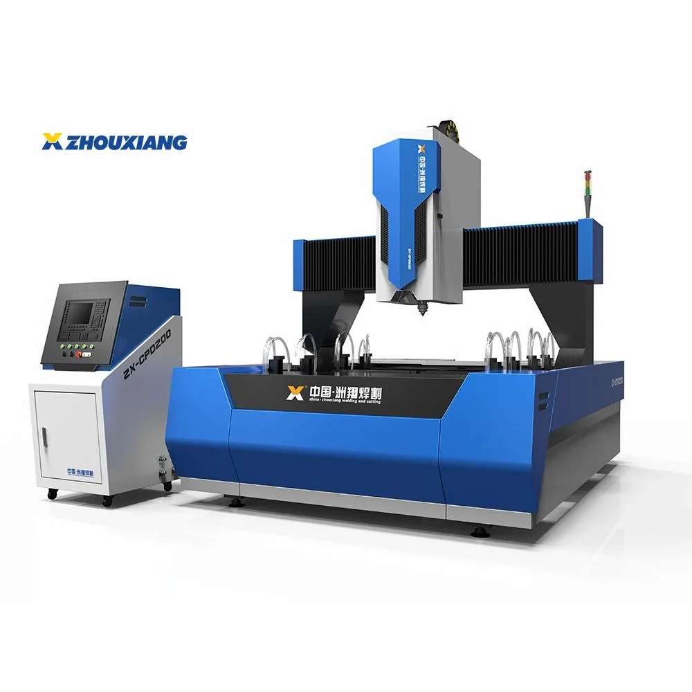 High Speed Steel Structure Fabrication Gantry Type CNC Metal Beam Drilling Machining