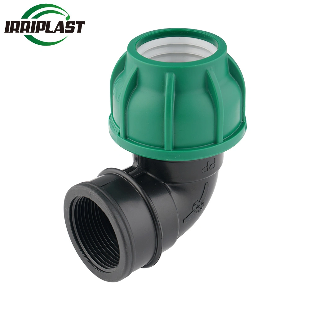 Factory Manufacturer Irrigation Compression Fittings Female Threaded Elbow