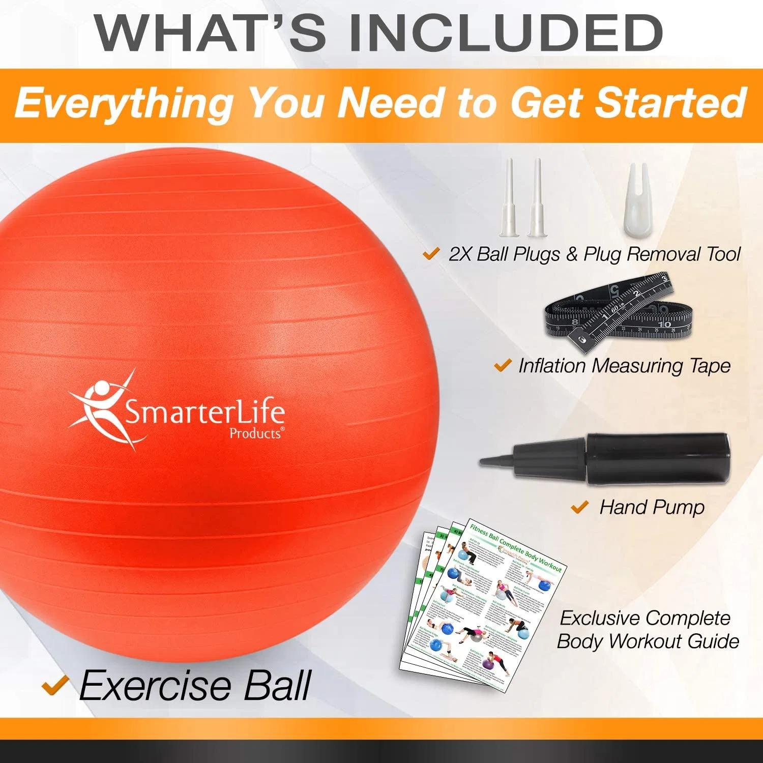 Balance Training Strength Workout Yoga Ball for Gym