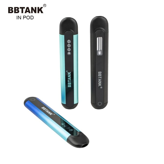 Bbtank en Pod 2ml desechable Vape Vape Logotipo personalizado de pluma de la adición de libre comercio al por mayor I Vape Hhc vacío Vape Pen