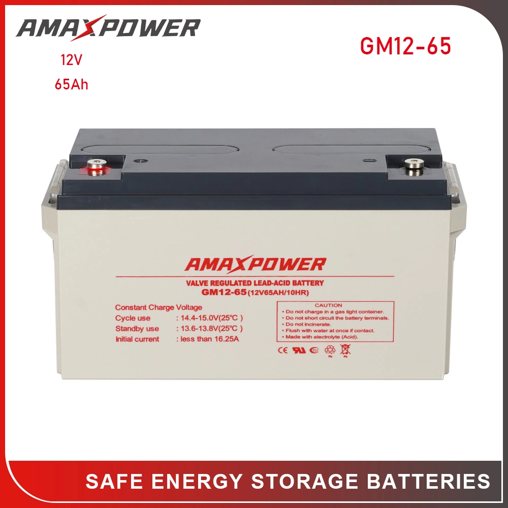 Amaxpower 12V 100ah/200ah/250ah Long Life VRLA AGM Storage Battery for Solar Panel/Car/UPS/Lighting/House/Cleaning-Machine/Pack/Electric-Vehicle/Bike/Scooter