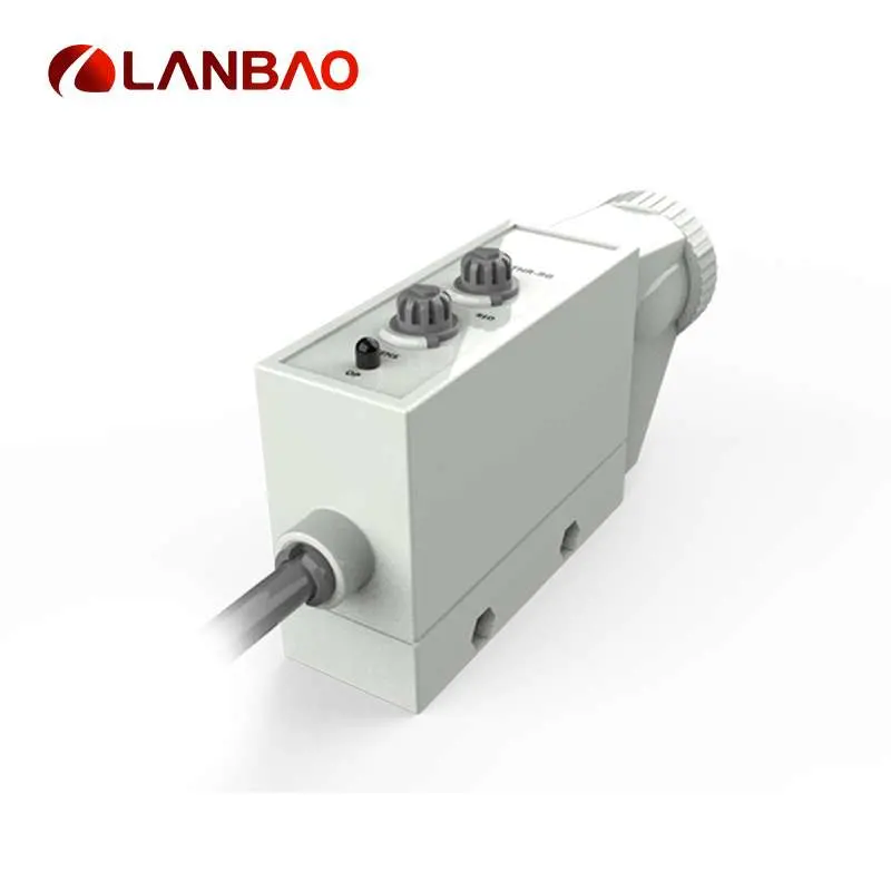 LANBAO Sensor fotoeléctrico de color SPM-TPR-WB PNP NA+NC DC 24V