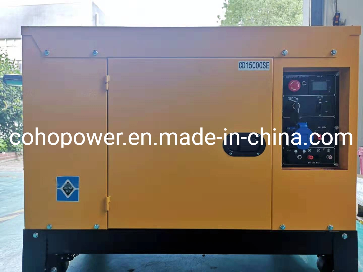 Nueva llegada Super Silencioso 2 cilindros diesel Generator (fase 1)