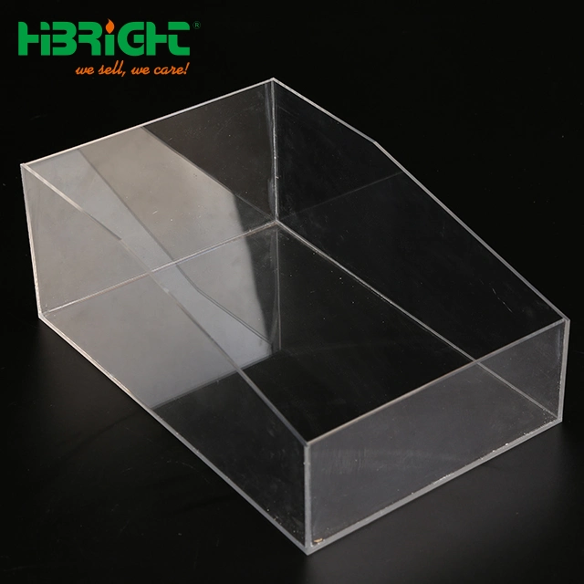 Boutique Transparent Acrylic Small Cosmetic Tabletop Display Box