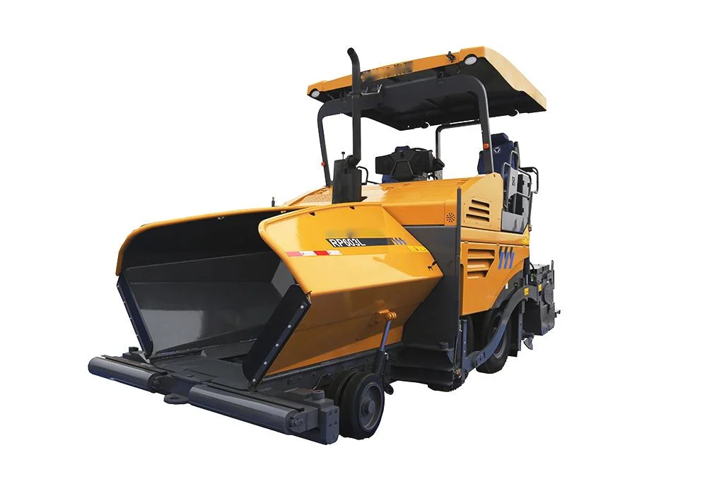 Asphalt Concrete Paver 6 M Road Construction Paving Machine