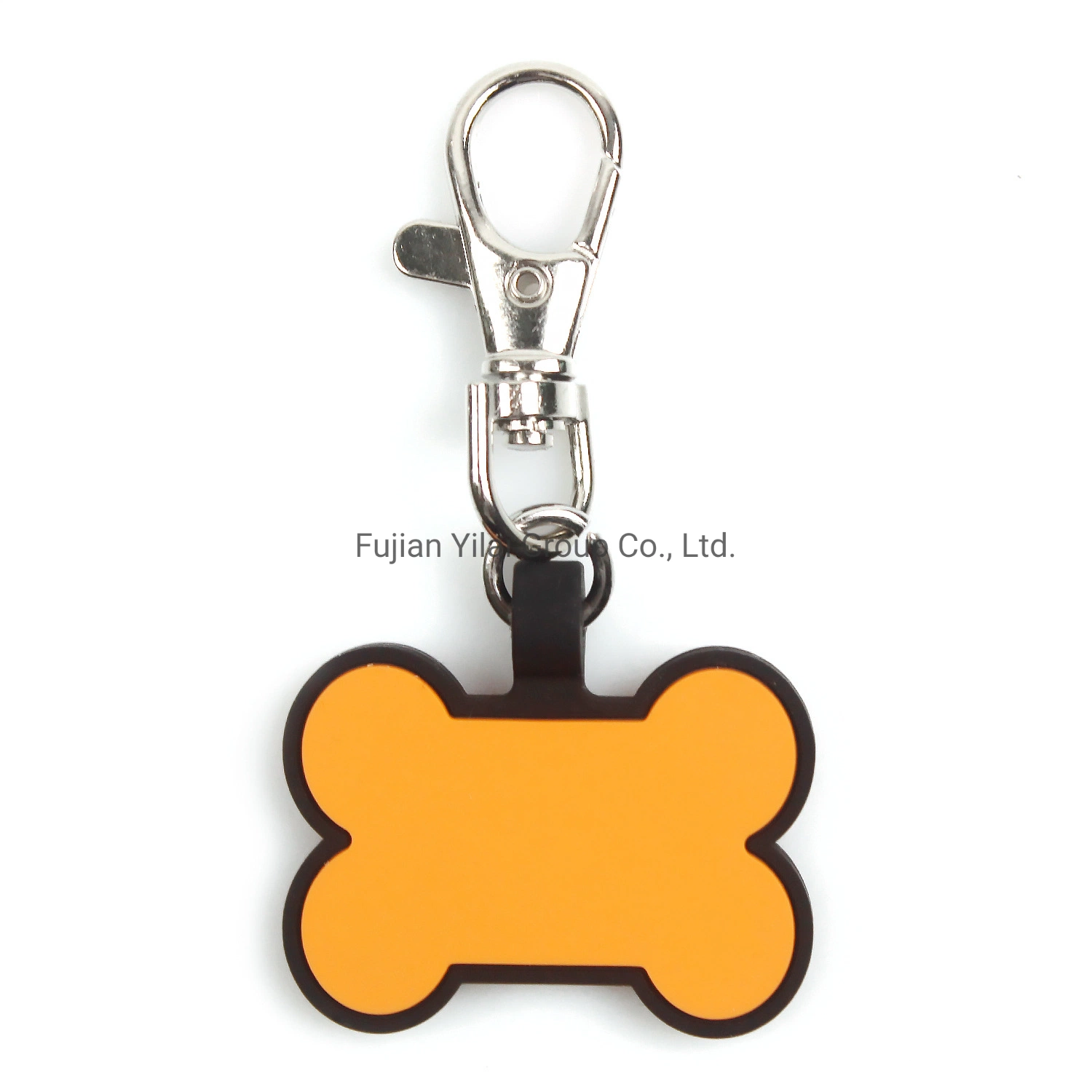 Aluminio a medida de bajo coste Fancy Color silicona Perro etiqueta de identificación personalizada Hombres Perro plástico Etiquetas para mascotas