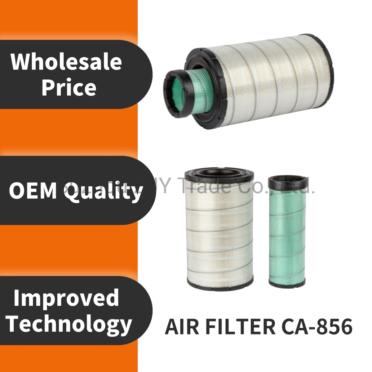 Diesel Engine Air Filter Assembly 2914501000 Replacement for Hyundai R480LC-9 Hydraulic Excavator