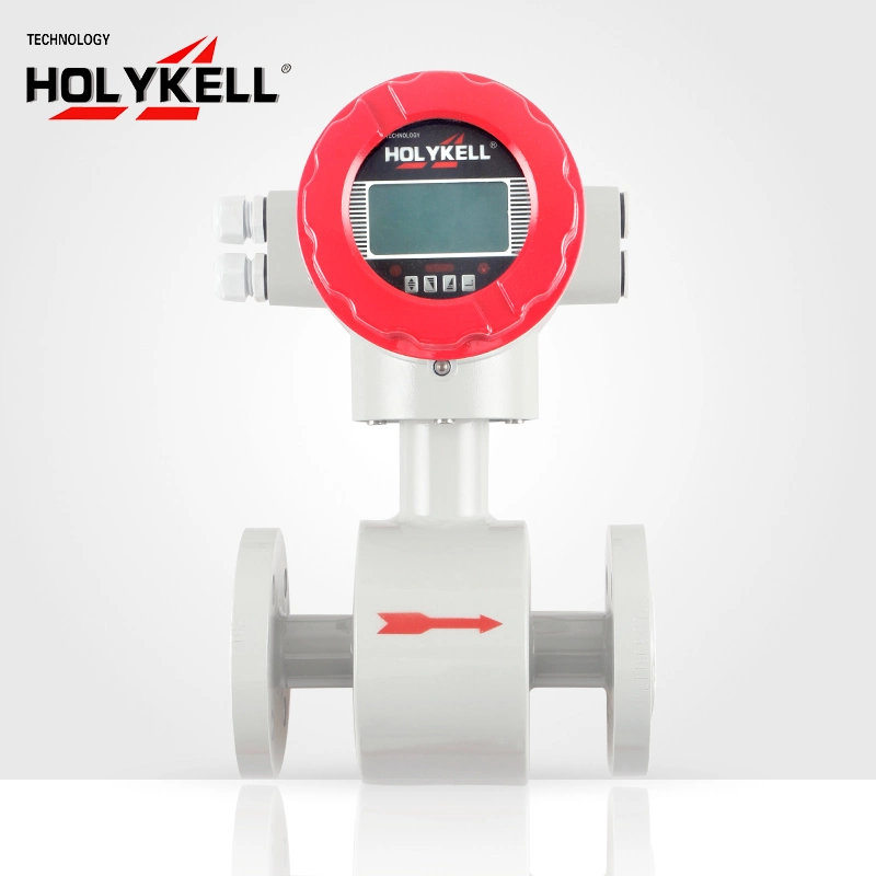 Holykell Electromagnetic Hot Water Flowmeter Insertion Electromagnetic