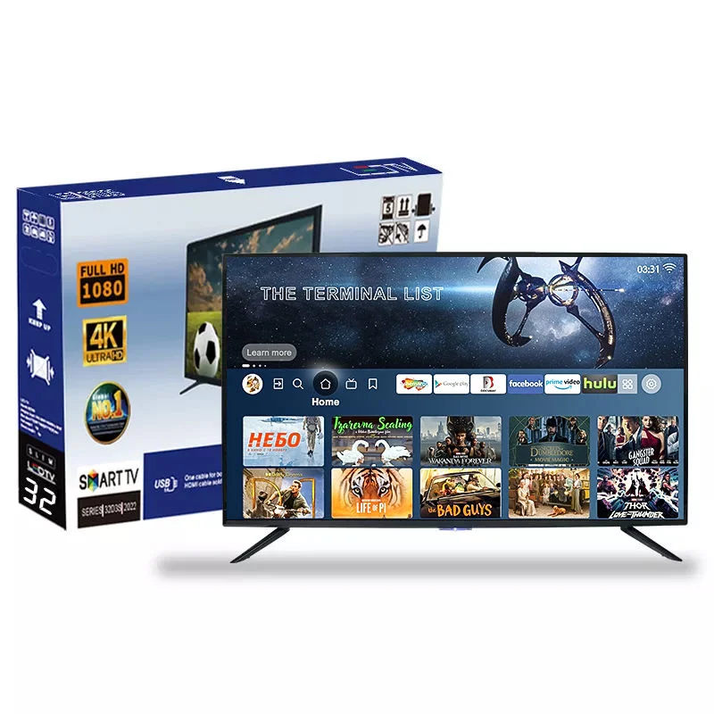 32" 43" 50" 55" 65" 75" 85" 4K HD Smart TV LCD de ecrã plano Smart TV de ecrã total