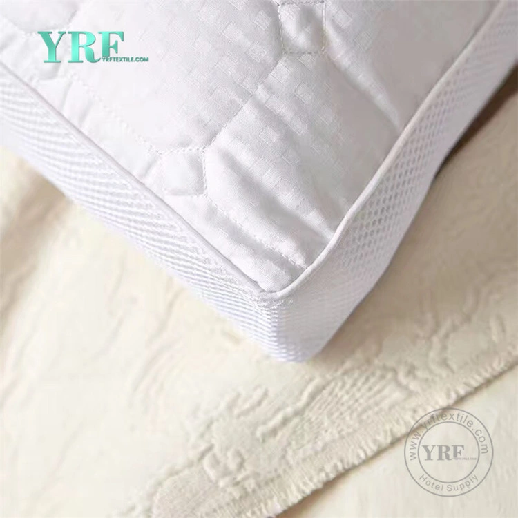 White Hotel Pillow Sleep with Polyester Ball Fiber Filling Pillow