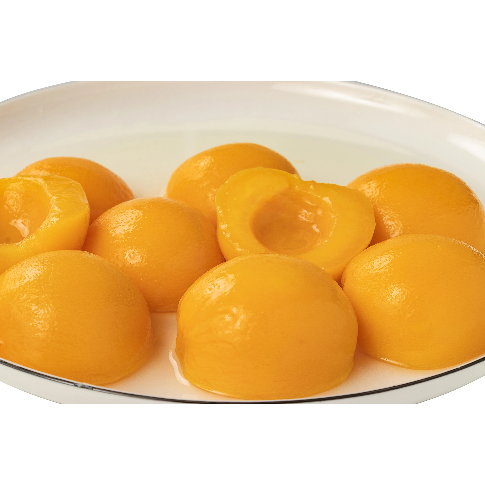 Canned Fruits Canned Fresh Yellow Peach Halves in Light/Heavy Syrup