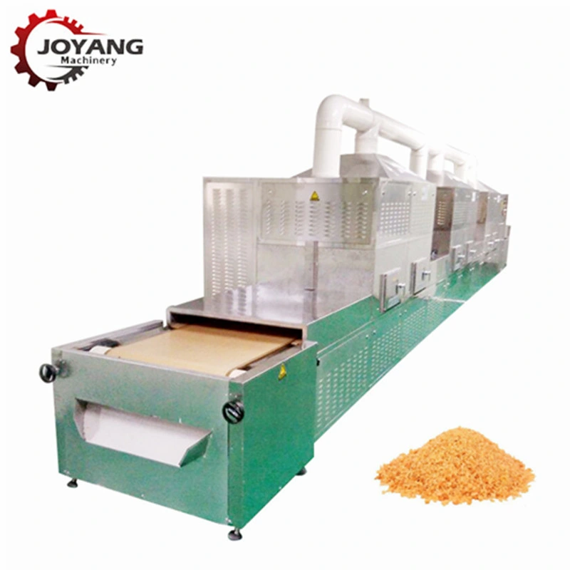 Industrial Microwave Food Bread Crumb Nutrition Powder Drying Sterilizing Machine