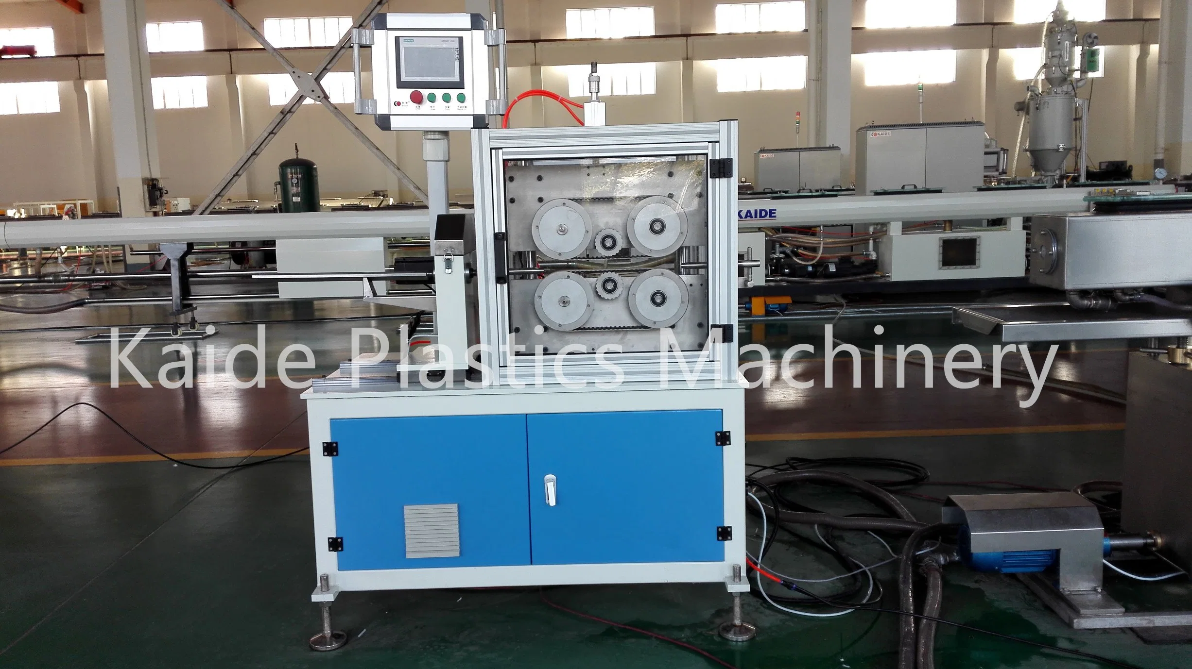 Plastic Making Single Wall Corrugated Pipe Extrude Machine Plant for Sale