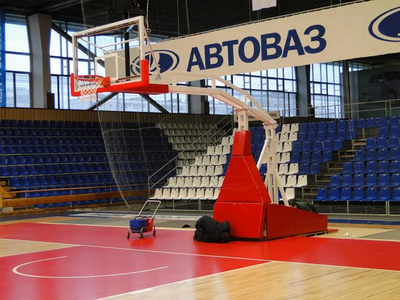 Portable Basketball Equipment Set, Spring Assisted Basketball Stand Hoops for Competition