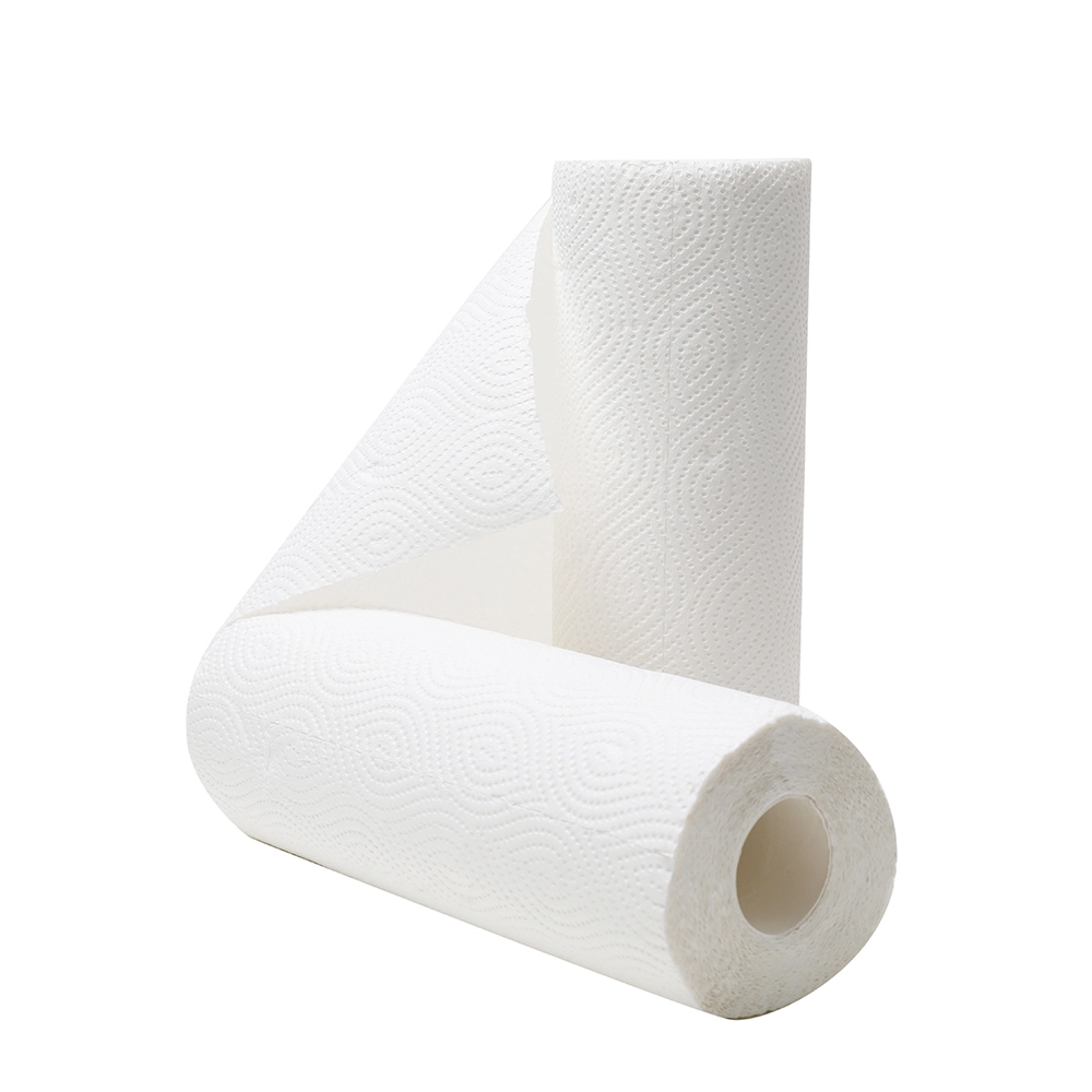 Hot Sale Wood Pulp Kitchen Tissue Paper Roll