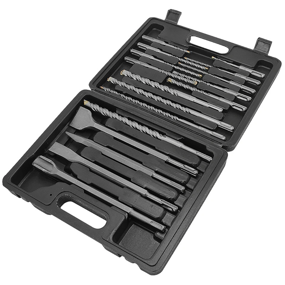 17PCS SDS Electric Hammer Drill Bit Set