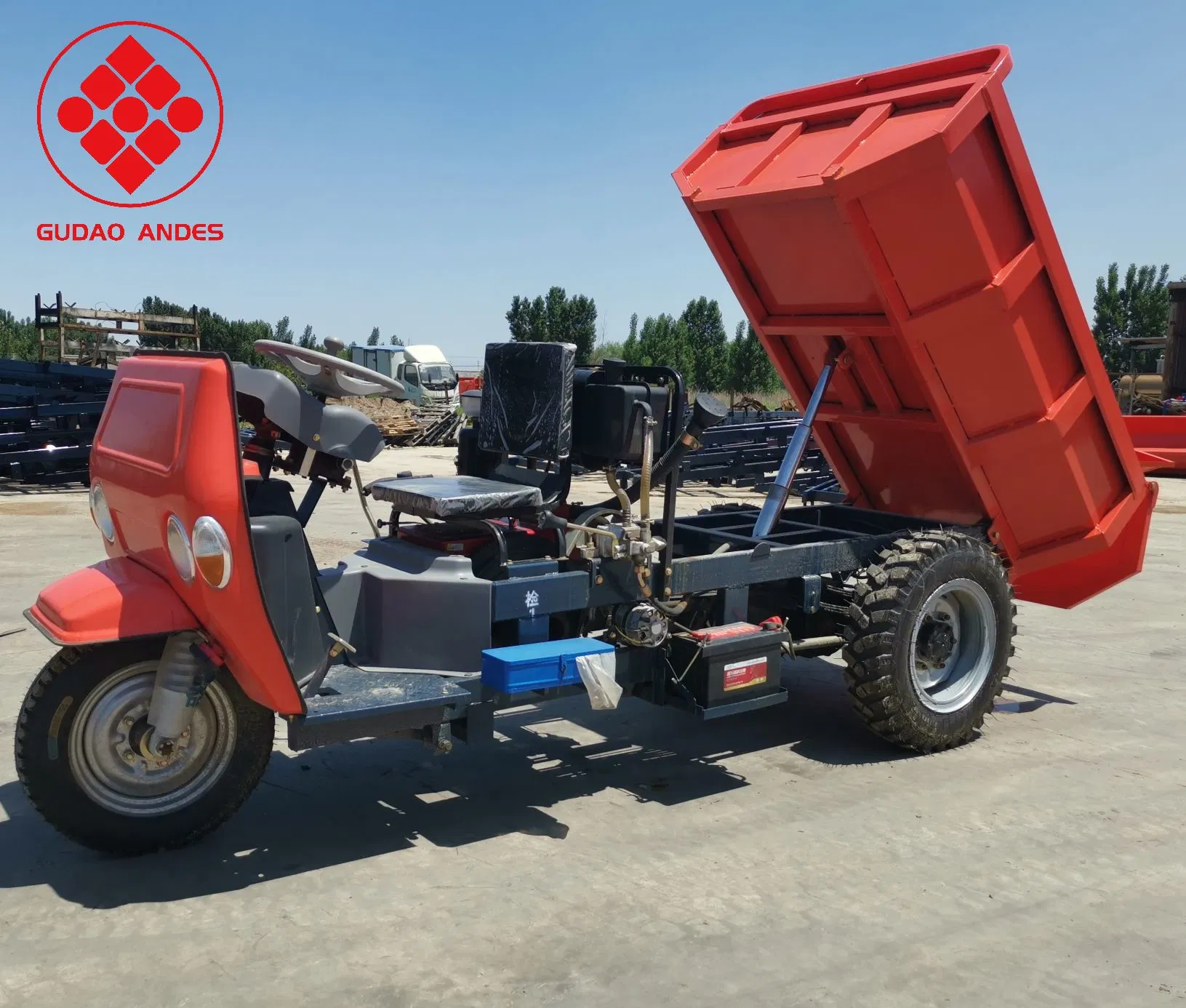 Benne camion diesel court Dumper, 2022 Chine petit camion électrique utilisé dans le secteur minier