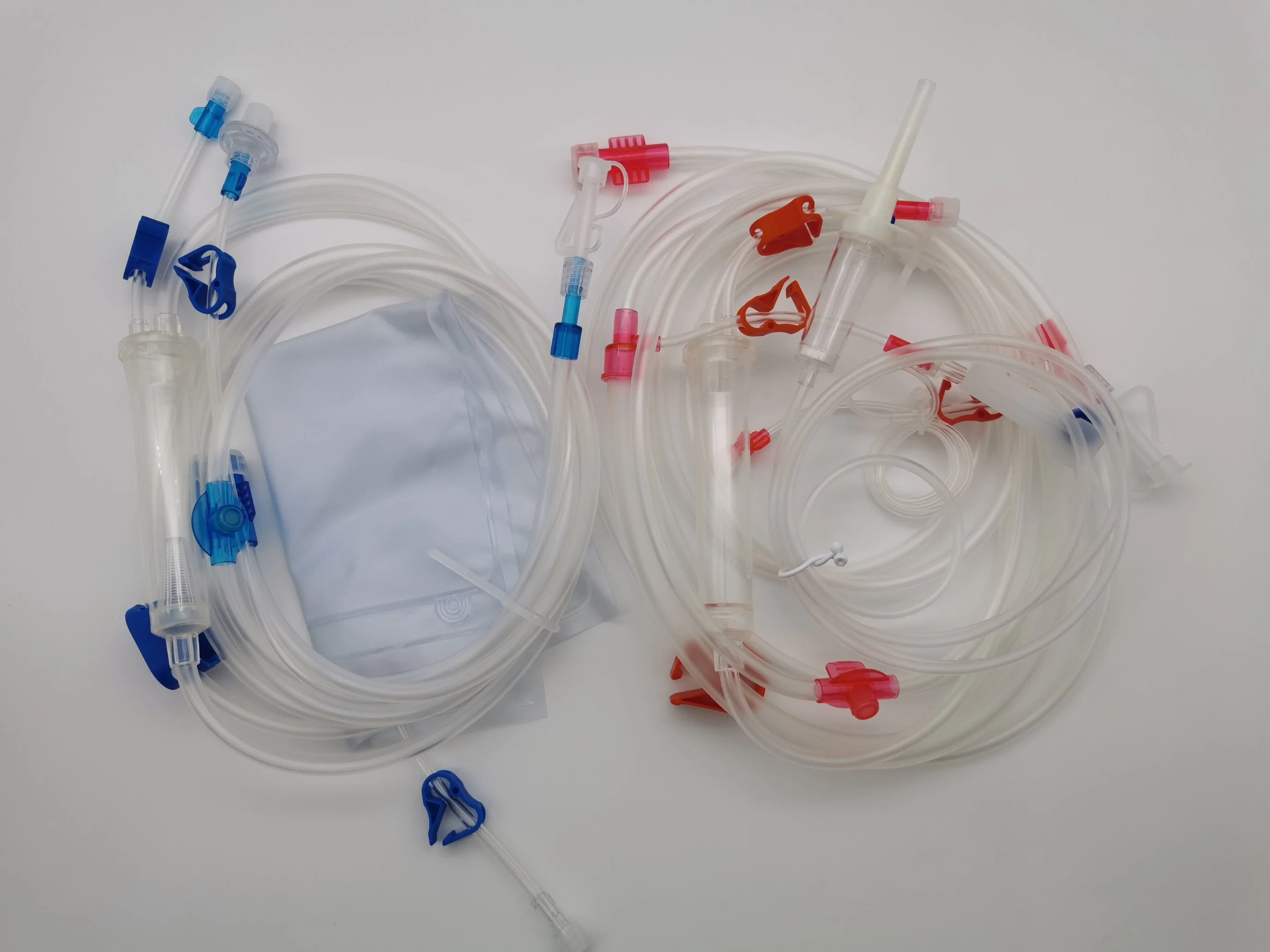 Disposable Medical Bloodline Hemodialysis Blood Tubing Set