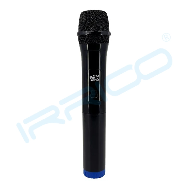 Irrico UHF Handheld Wireless Microphone Karaoke Speech Teaching Church Mic Dynamic Professional Microphones