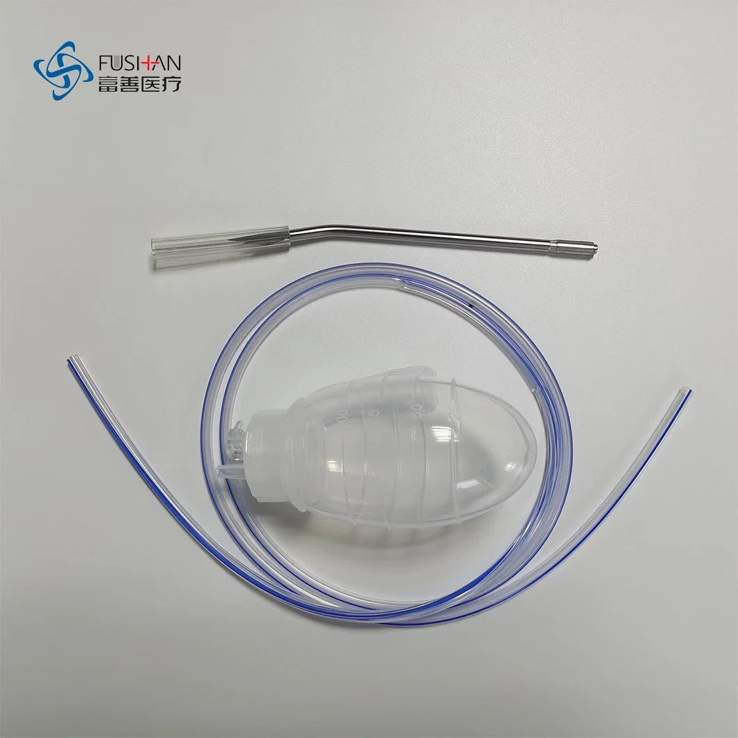 Medical Supply Sterile Disposable Silicon Closed Wound Drainage System Kit, Jackson Pratt Drain CE, ISO 13485, Cfda, Manufacturer Supply