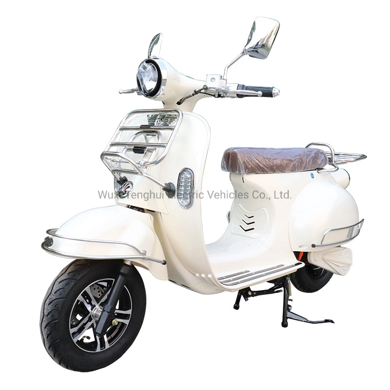 Hot Sale EEC Vespa 60V 2000W 3000W Powerful Electric Vespa Scooter Italy Vintage Style Electric Motorcycle