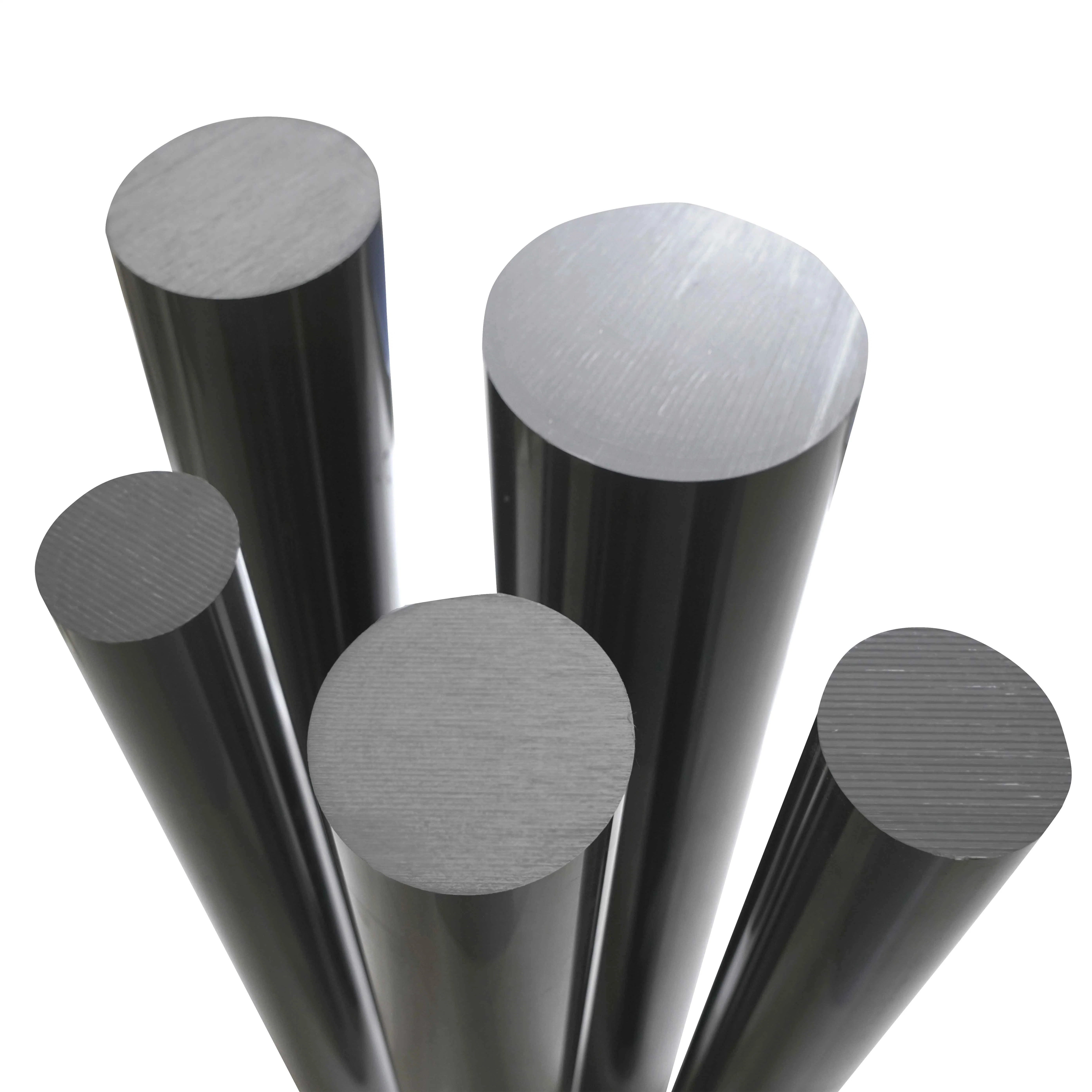 Extruded Plastic Rod PVC Solid Rods Easy to Cut, Weld, Bend