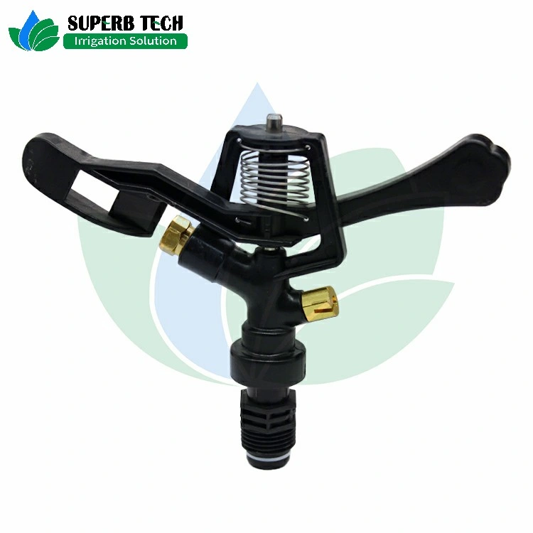 Full Circle Plastic Impact Sprinkler for Farm Irrigation Home Garden Watering System