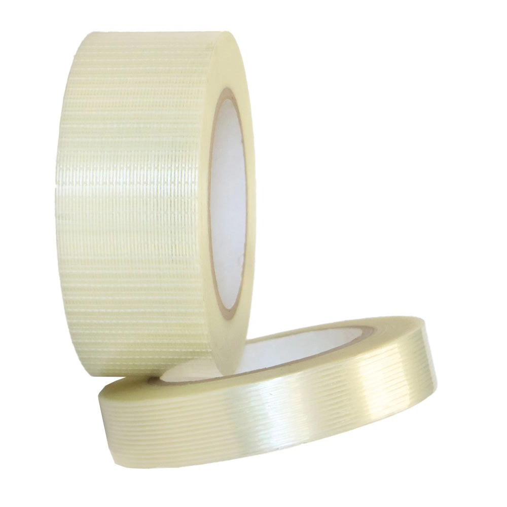 Heavy Duty Reinforced Bi-Directional Double Sided Adhesive Cross Filament Tape for Foam Sealing Strip