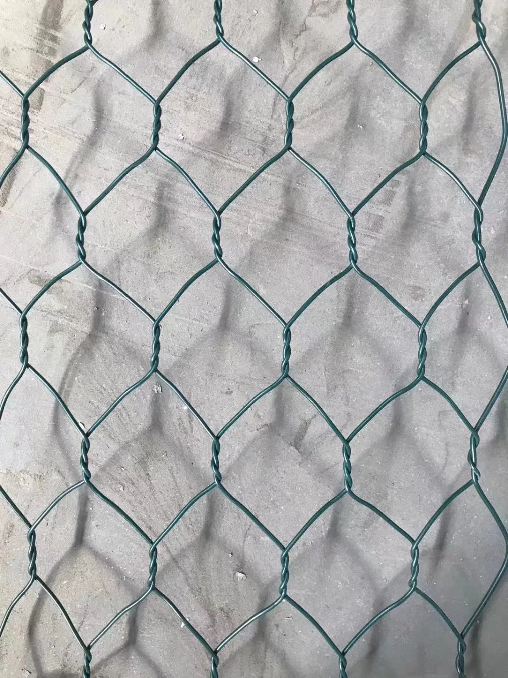 Reno Mesh colchón de gabion Hexgonal, PVC revestido malla de alambre