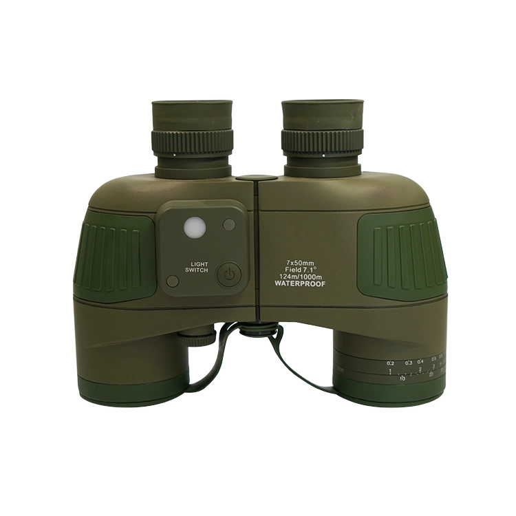 Hot Sell Telescope 7X50 10X50 12X50 Waterproof Floating Binocular with Rangefinder Compass