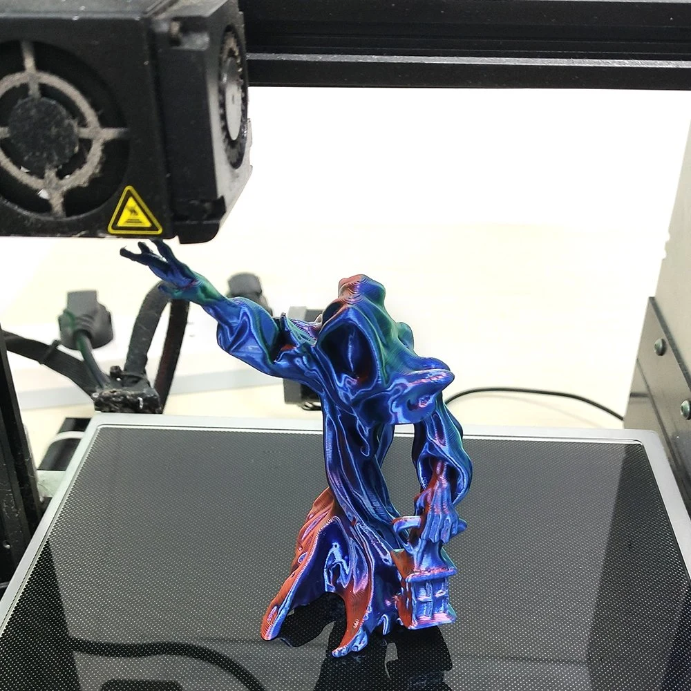 Tri-Color 3D Printer Silk PLA Filament Silk Coextruded 3D Printer Filament 3D Printing Material 1.75mm 1000g