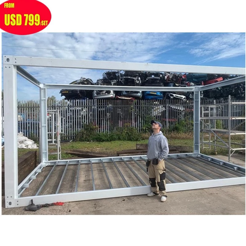 Portable Building Prefab House Prefabricated Container Frame Parts