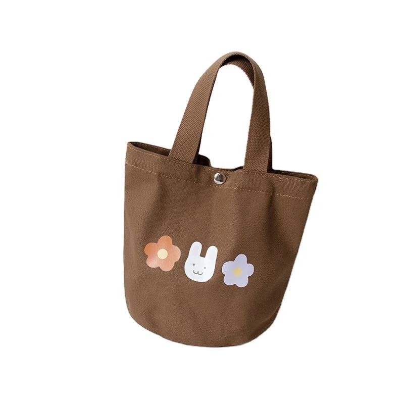 New Style Cat Design Women Canvas Handbag
