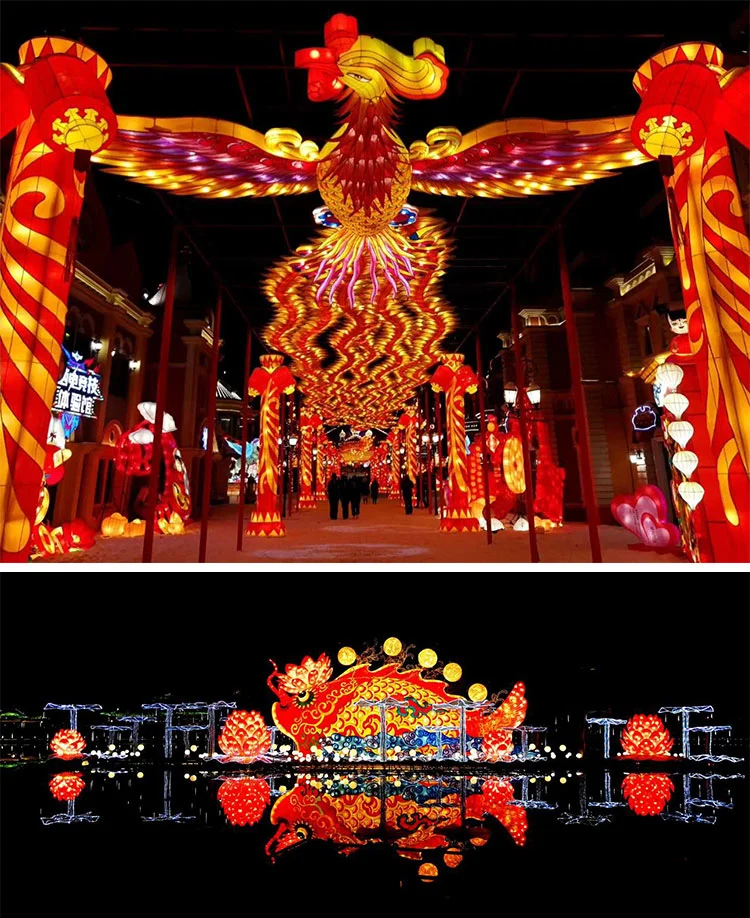 Lantern Shows to Celebrate Traditional Chinese Festival Decoration