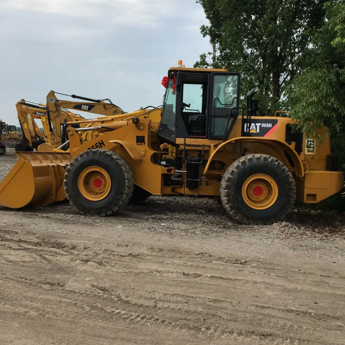 Second Hand Wheel Loader Cat966h for Sale