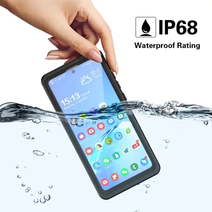 IP68 Sand Dust Shock Water Proof Support Wireless Charge Underwater Waterproof Mobile Phone Case Cover for Samsung Note 20