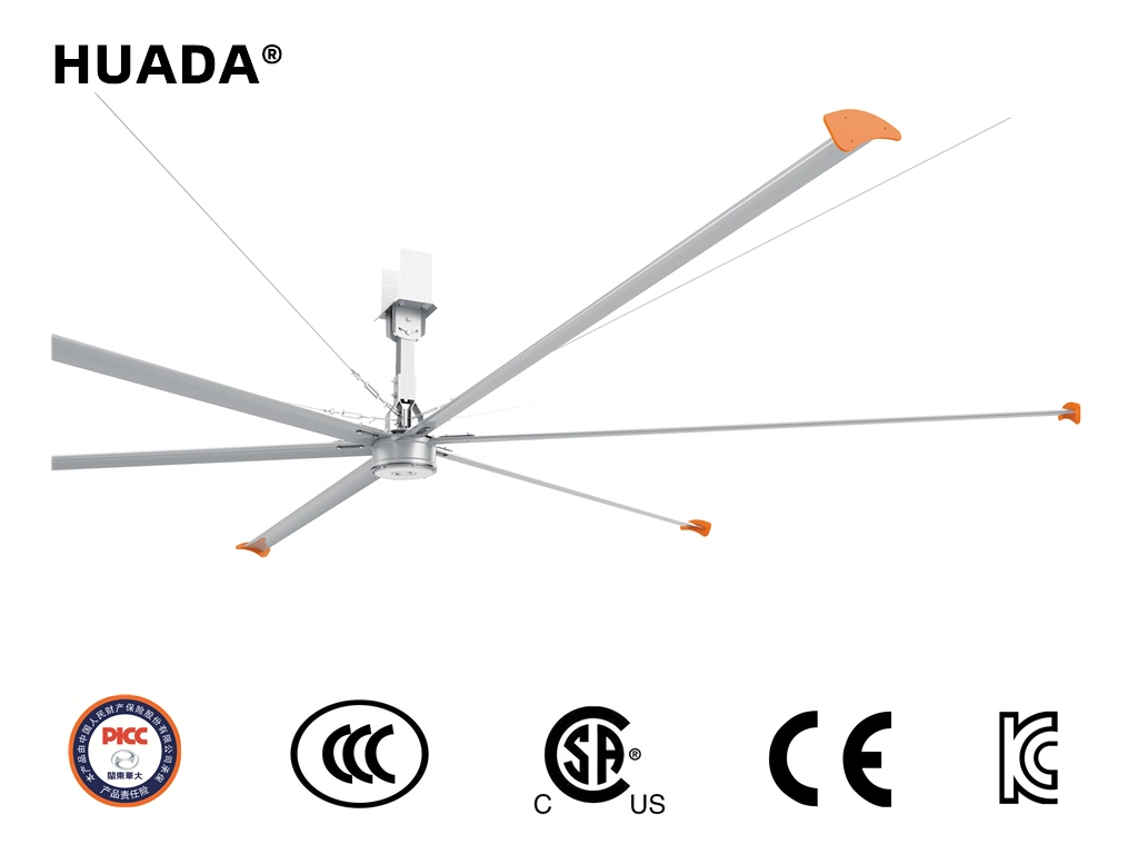 El viento natural Hvls Ventilador de techo con CCC certificados para el estadio cubierto usa