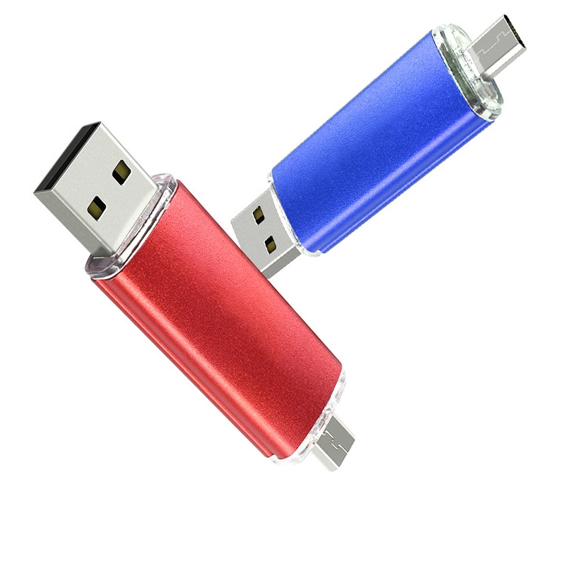 OEM USB Pen Drive Customized Logo Flash Drive Dual Purpose OTG