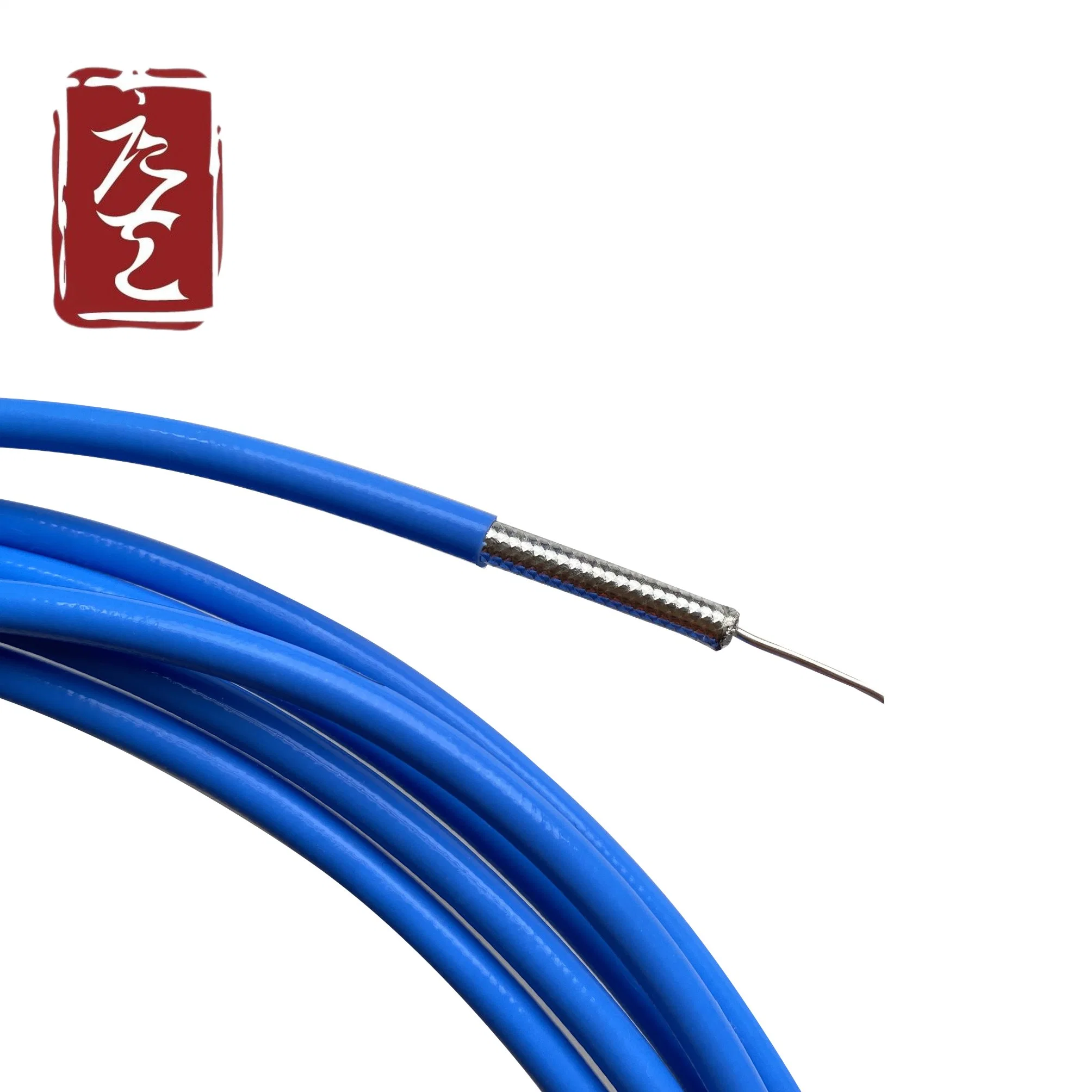 تصنيع كابل محلق PPTFE ذو محزلق نحاسي Rg141 Coaxial Cable