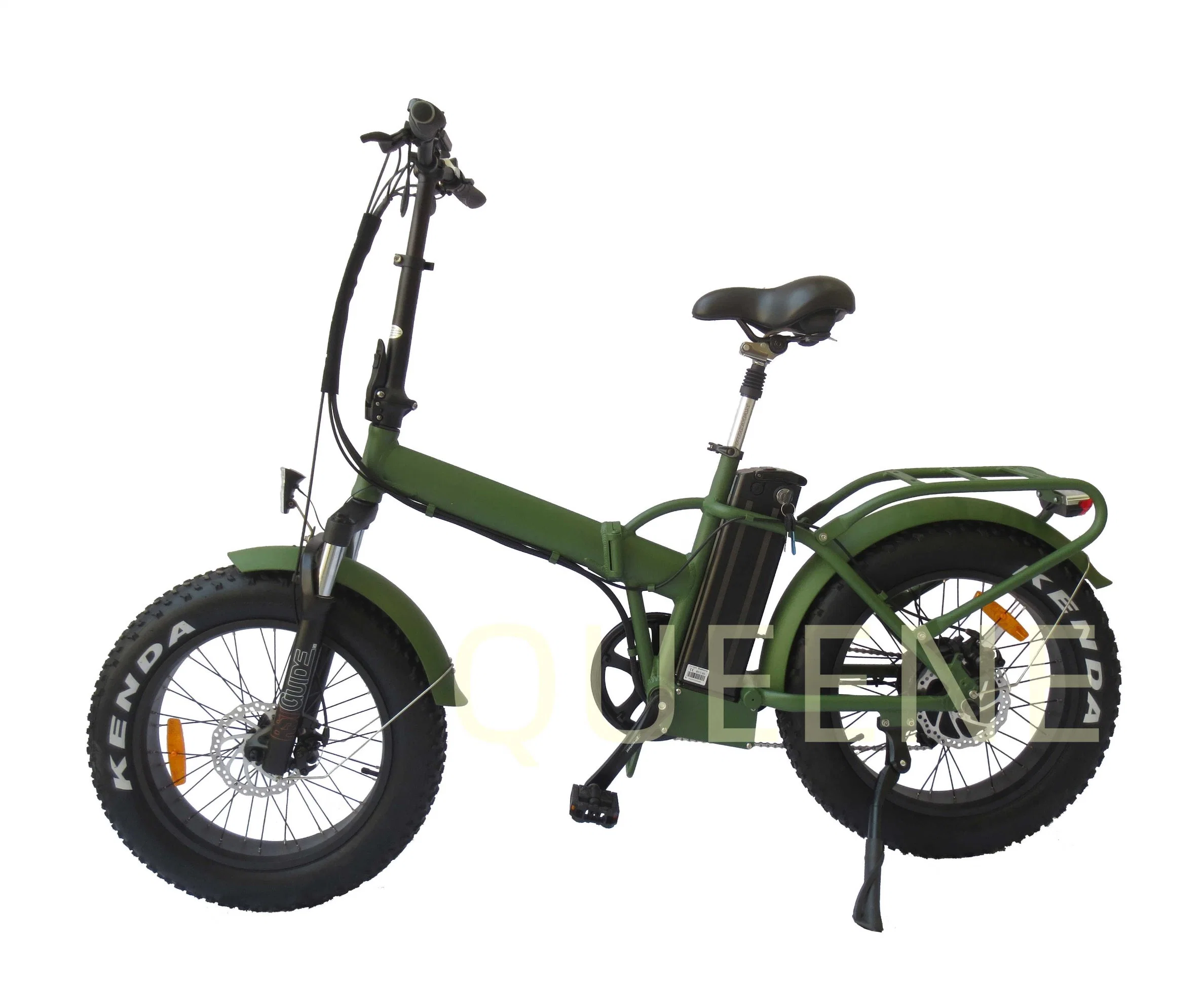 Motor de 48 V Bafng Fat Tire ajustável Fat Tire Electric Bike Folading Bicicleta eléctrica bicicleta