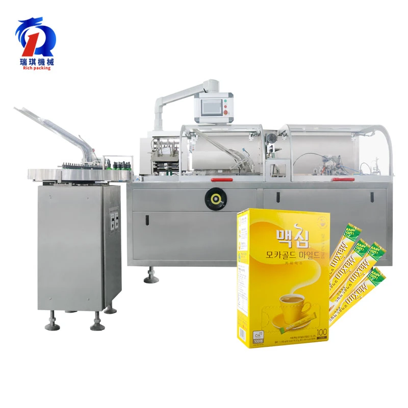 Automatic Bottle Sachet Blister Carton Box Packaging Cartoning Machine