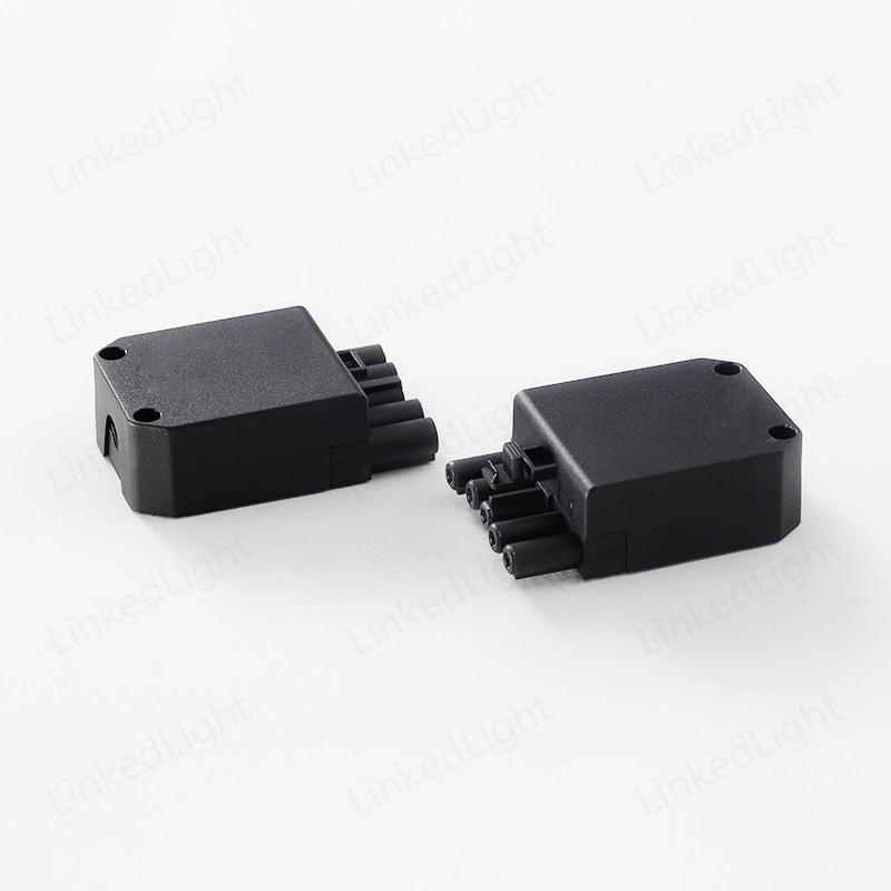 5 Way Male Female Cable Fast Connector Screwless Terminal Block Supplier