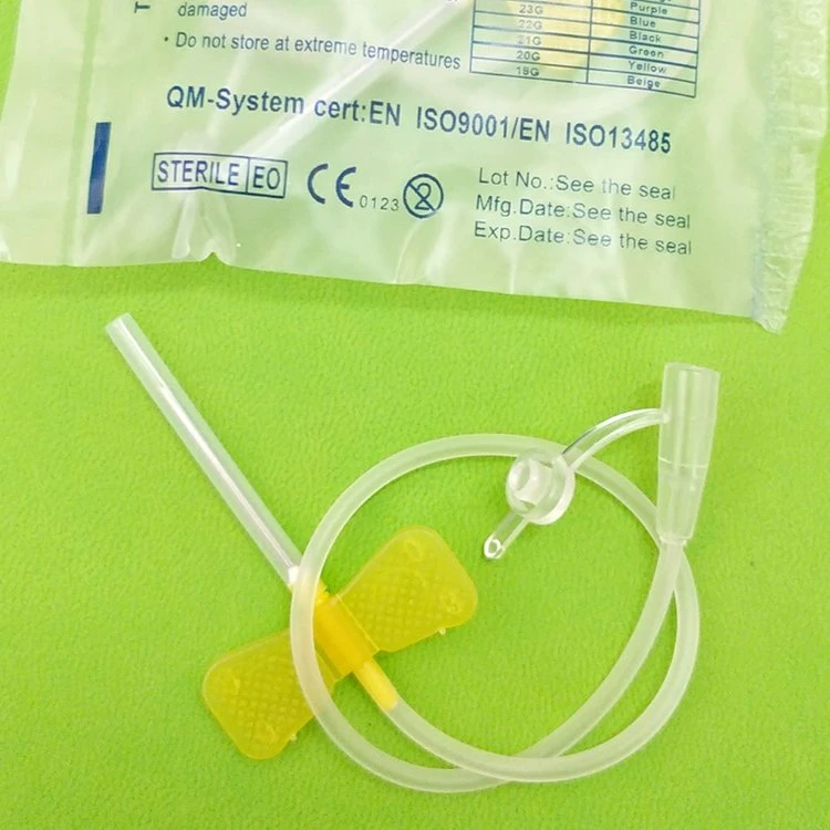 Conjunto de la Vena del cuero cabelludo desechable aguja de infusión