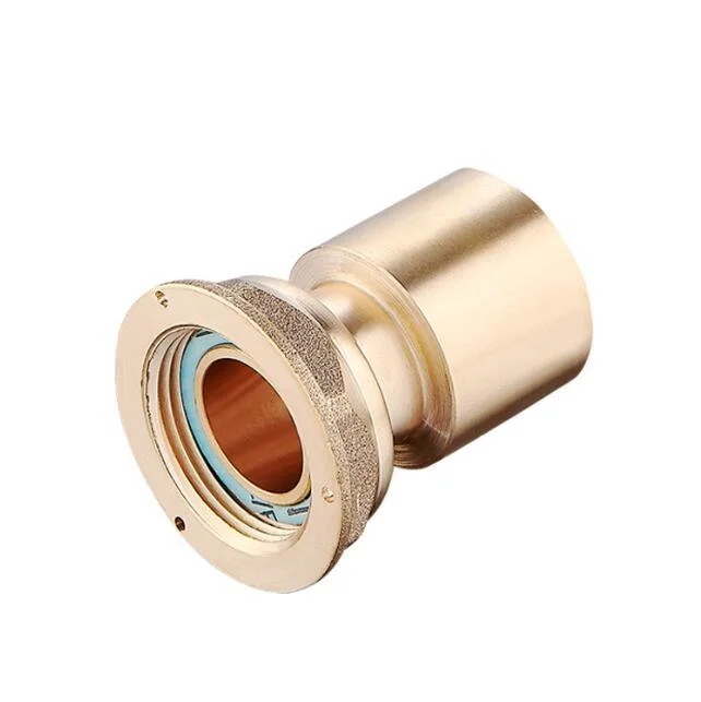 Brass Connector Eeathcollar Connector Braze to Copper Pipes