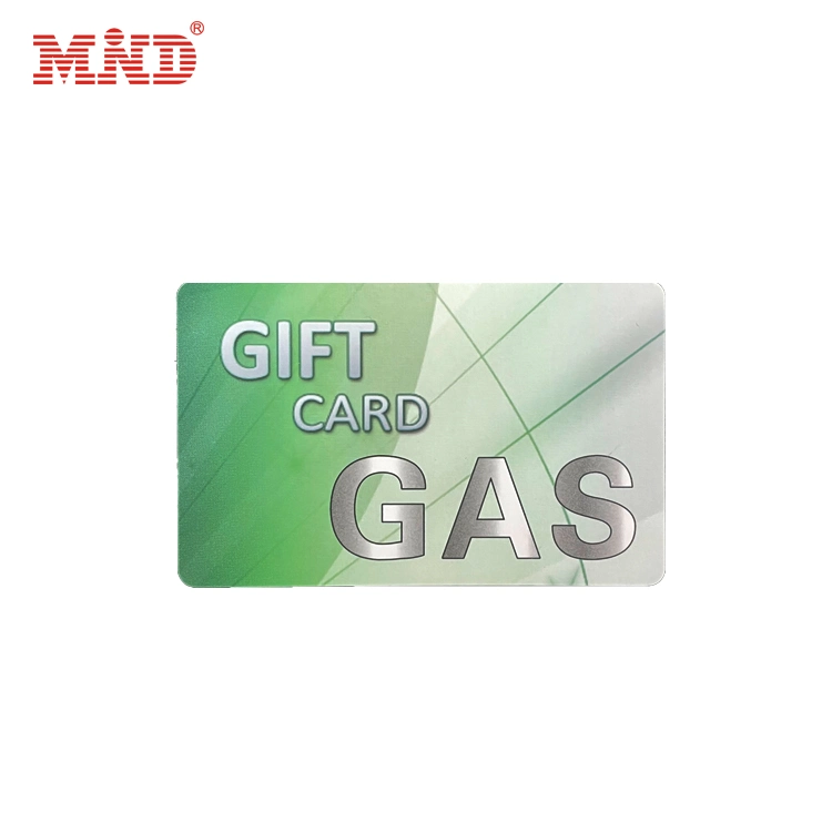 Customized Logo Virtual Gas Station Credit Card for Gasoline