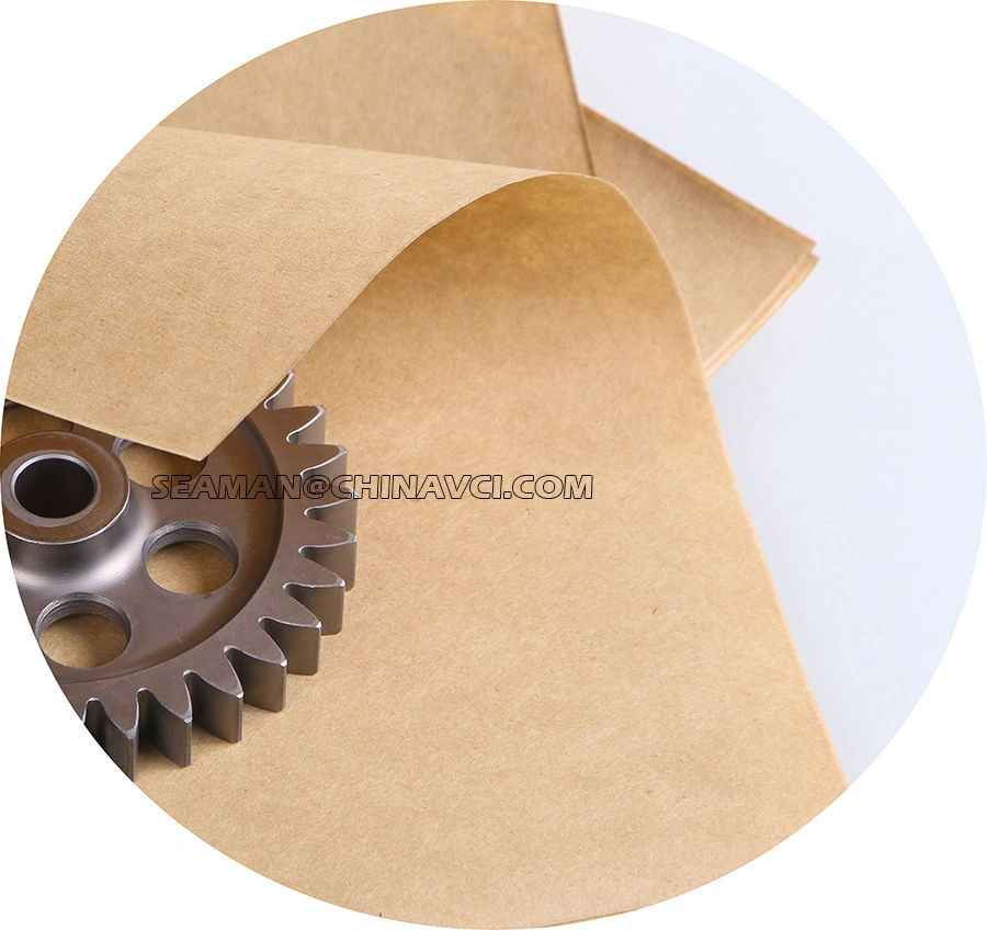 Vci Packaging Paper for Protecting Metal/Iron/Steel Parts From Rust