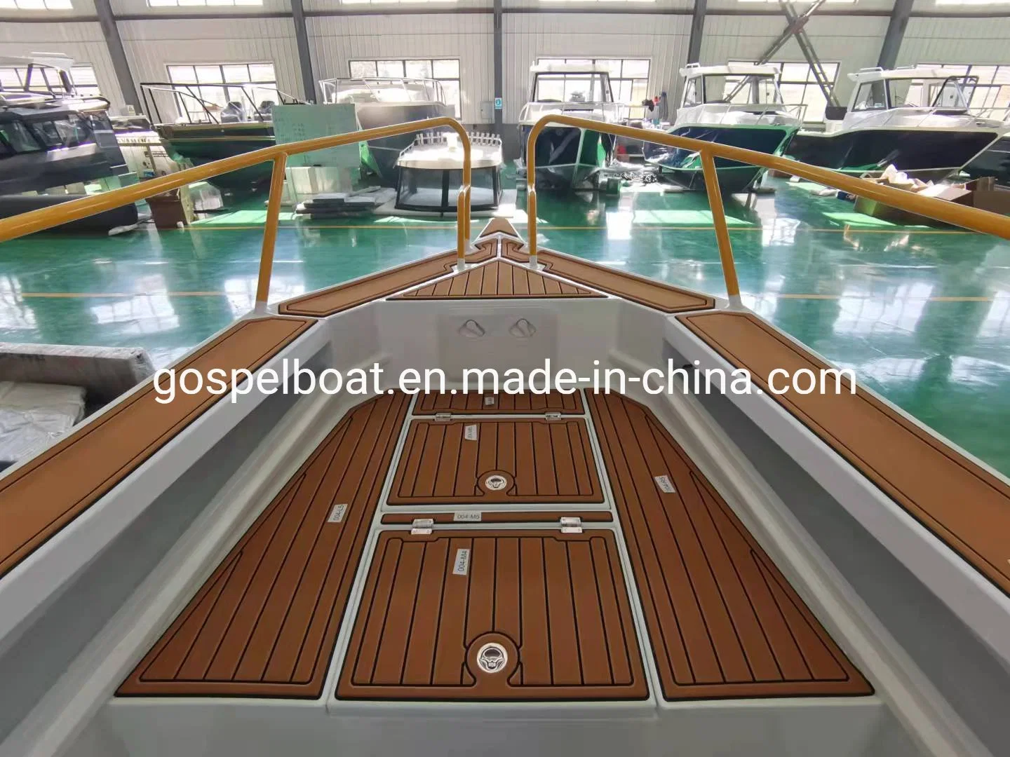 Gospel Boat 20ft/6m Consola central de aluminio lancha motora/lancha motora al aire libre