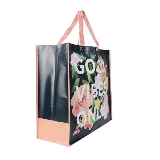 OEM Eco Friendly RPET Non Woven Tote Large Shopping Reusbale Bag Wholesale/Supplier